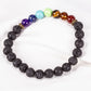 Nugget Armband mit rotem Achat und Tigerauge