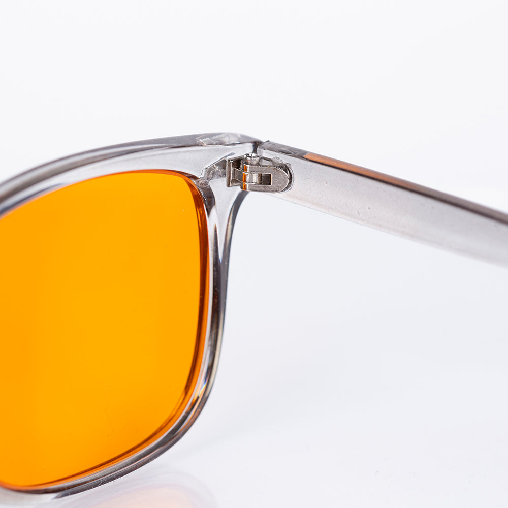 EMPORIA bluelight blocking glasses, orange lens, transparent frame 5 