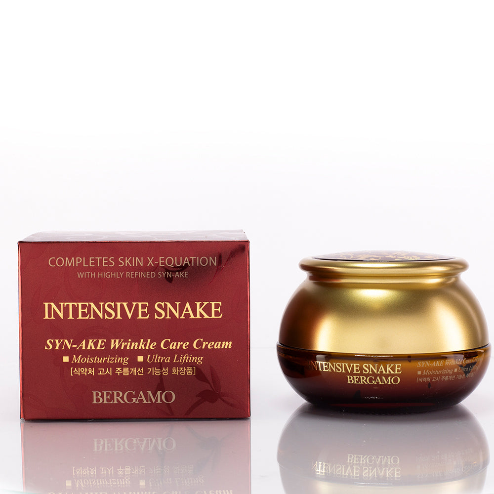 BERGAMO Intensive Anti-Falten-Creme mit Schlangengift