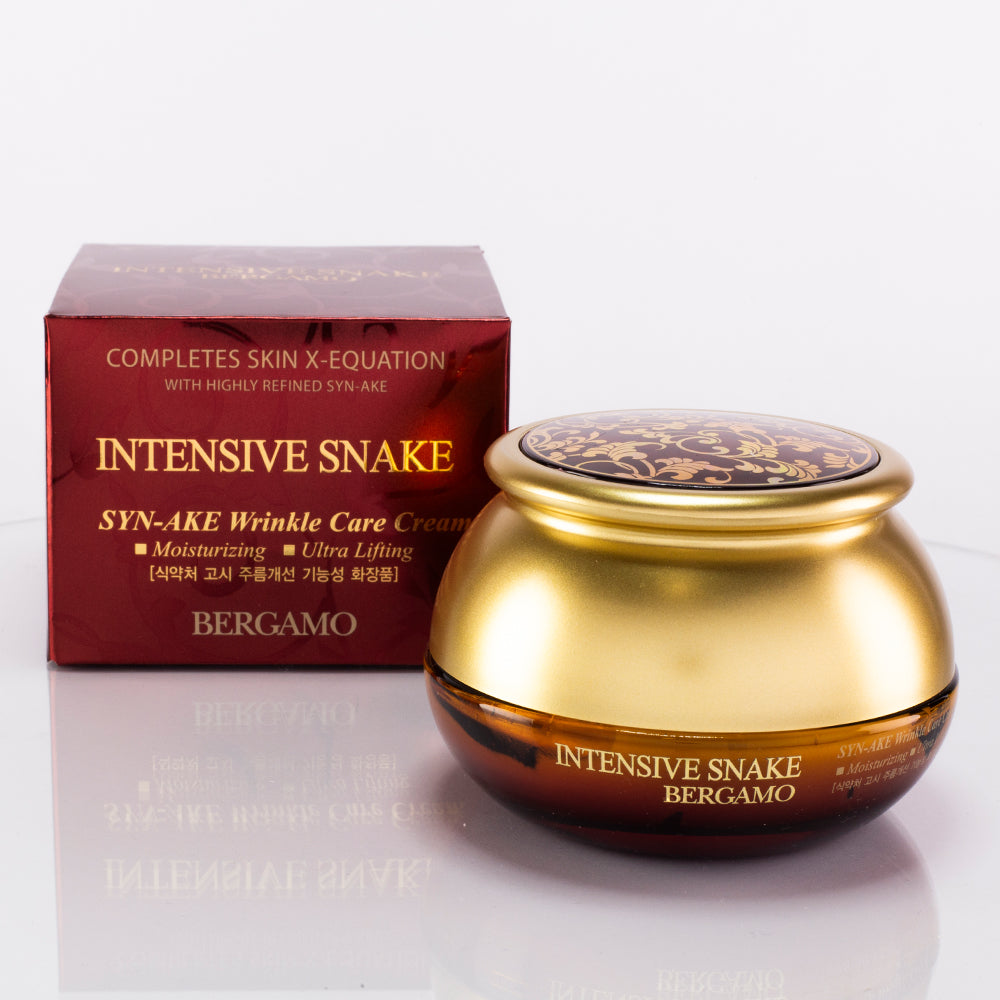 BERGAMO Intensive Anti-Falten-Creme mit Schlangengift