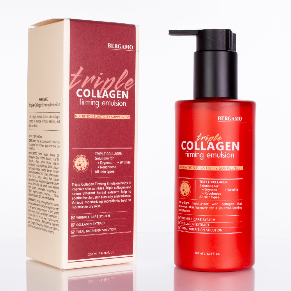 Bergamo Dreifach-Kollagen straffende Emulsion 3 