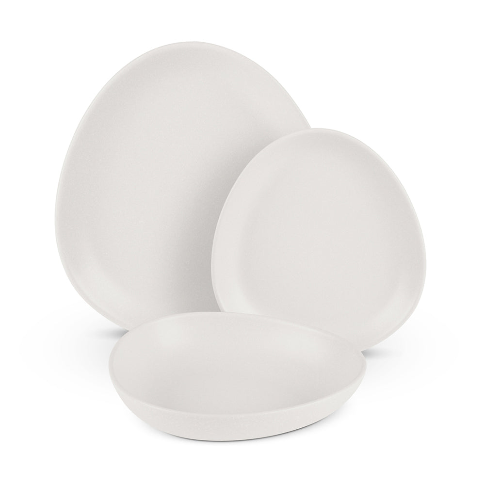 Berlinger Haus 18-teiliges Tellerset – Matt Creme 2 