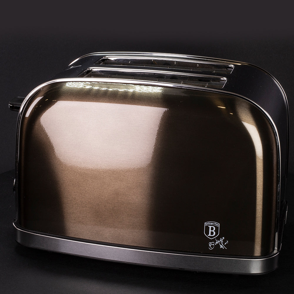 Berlinger Haus Metallic Line Shiny Black Edition Toaster, schwarz 4 