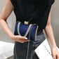 Tasche aus goldplattierter Legierung mit weißem Emporia® Kristall