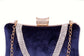Tasche aus goldplattierter Legierung mit weißem Emporia® Kristall