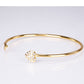 5-teiliges, goldfarbenes Emporia Schmuckset in Premium-Qualität, in einer exklusiven Geschenkbox in Lederoptik (mit Uhr, Armband, Halskette, Ohrringen und Ring, mit weißem Emporia-Kristall)