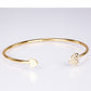 5-teiliges, goldfarbenes Emporia Schmuckset in Premium-Qualität, in einer exklusiven Geschenkbox in Lederoptik (mit Uhr, Armband, Halskette, Ohrringen und Ring, mit weißem Emporia-Kristall)
