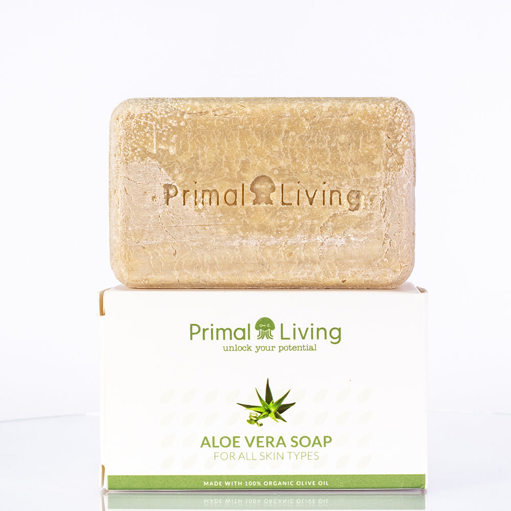 Primal Living Seife - Aloe Vera 3 