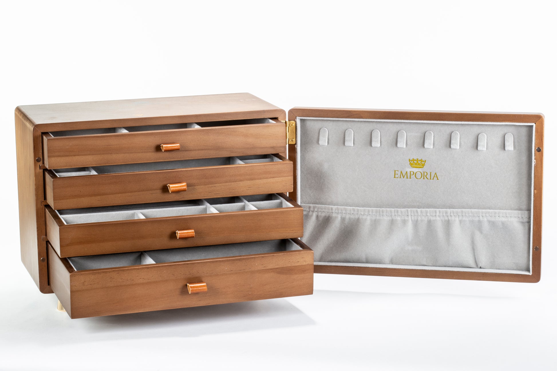 Emporia Mini-Schmuckkommode mit mehreren Schubladen 12 