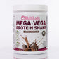 ML Mega Vega Eiweißshake, Geschmacksrichtung: Doppel-Schokolade