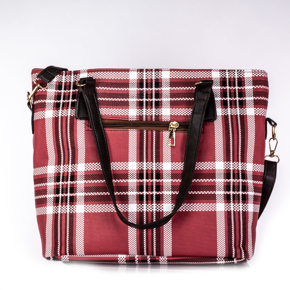 Emporia 2024 Sommerkollektion - "Rubinwelle", 6-teiliges Taschenset; rot