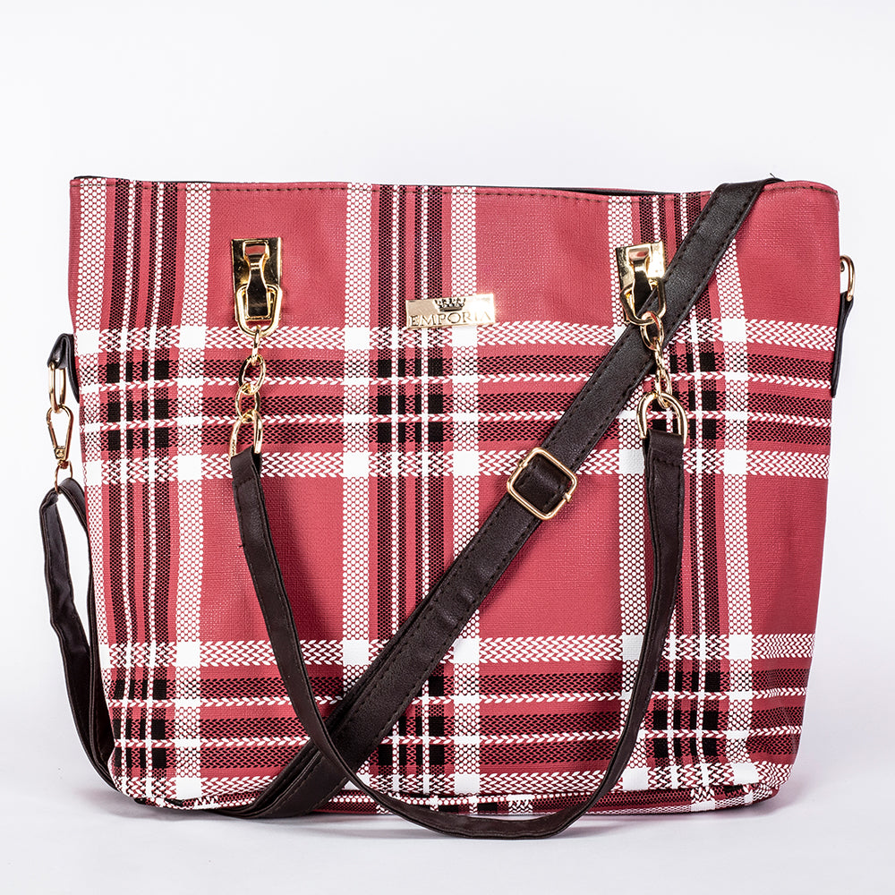 Emporia 2024 Sommerkollektion - "Rubinwelle", 6-teiliges Taschenset; rot 10 