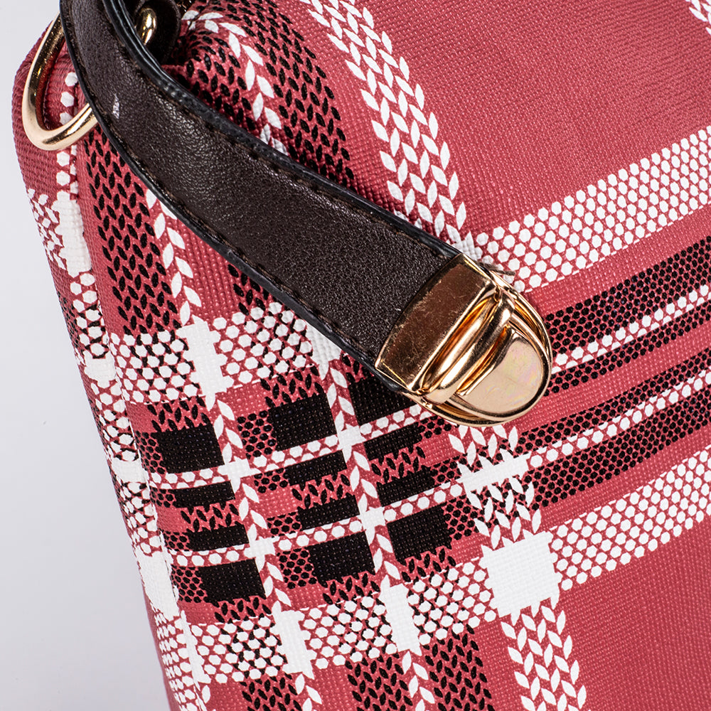 Emporia 2024 Sommerkollektion - "Rubinwelle", 6-teiliges Taschenset; rot