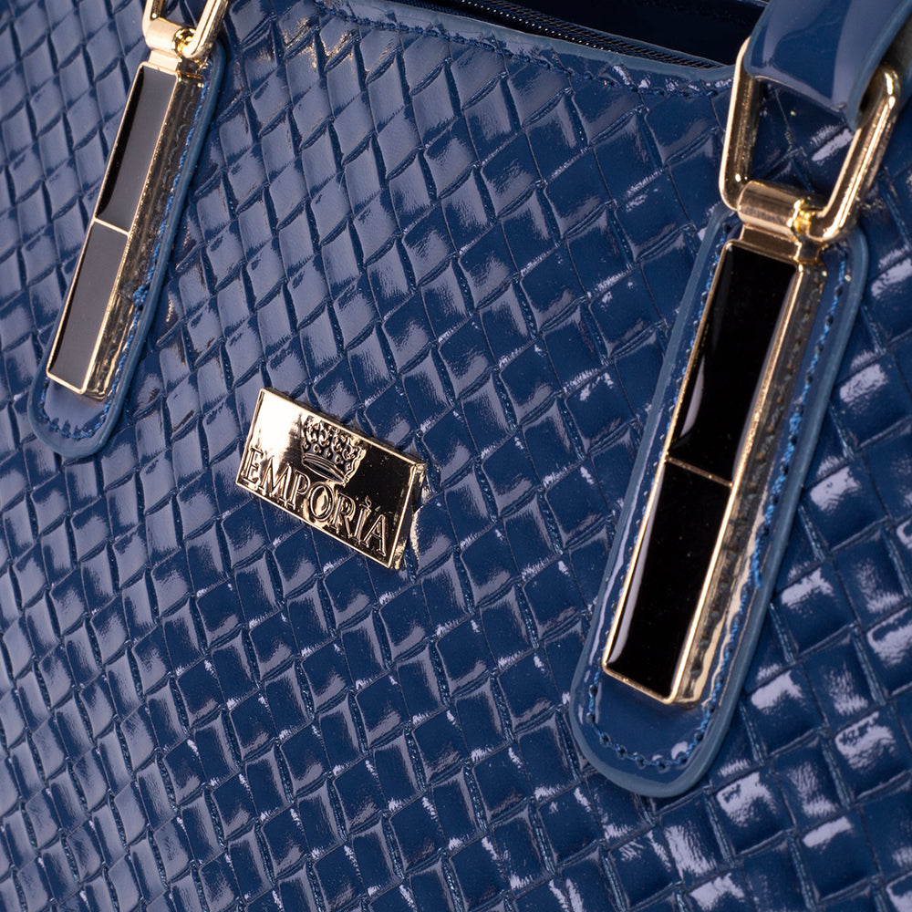 Emporia 2024 Sommerkollektion - "Mitternachtsglühen", 5-teiliges Taschenset; blau 12 