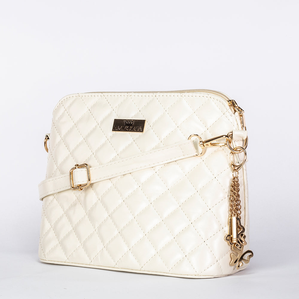 Emporia 2024 Sommerkollektion - "Leuchtende Glückseligkeit", 5-teiliges Taschenset; weiß 9 