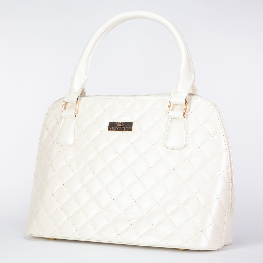 Emporia 2024 Sommerkollektion - "Leuchtende Glückseligkeit", 5-teiliges Taschenset; weiß