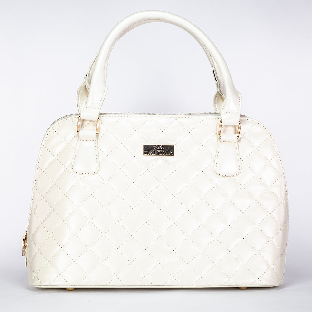 Emporia 2024 Sommerkollektion - "Leuchtende Glückseligkeit", 5-teiliges Taschenset; weiß 12 