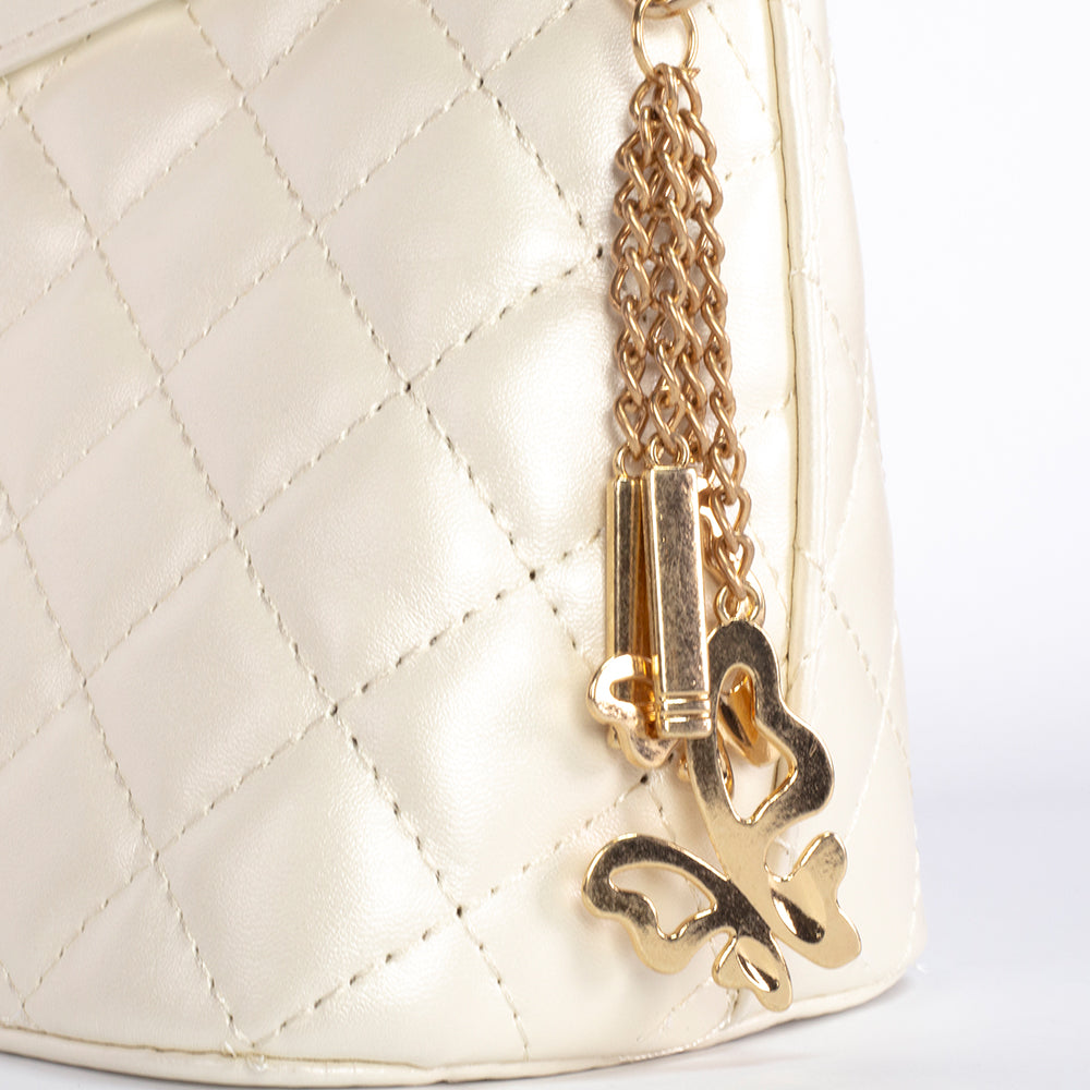 Emporia 2024 Sommerkollektion - "Leuchtende Glückseligkeit", 5-teiliges Taschenset; weiß