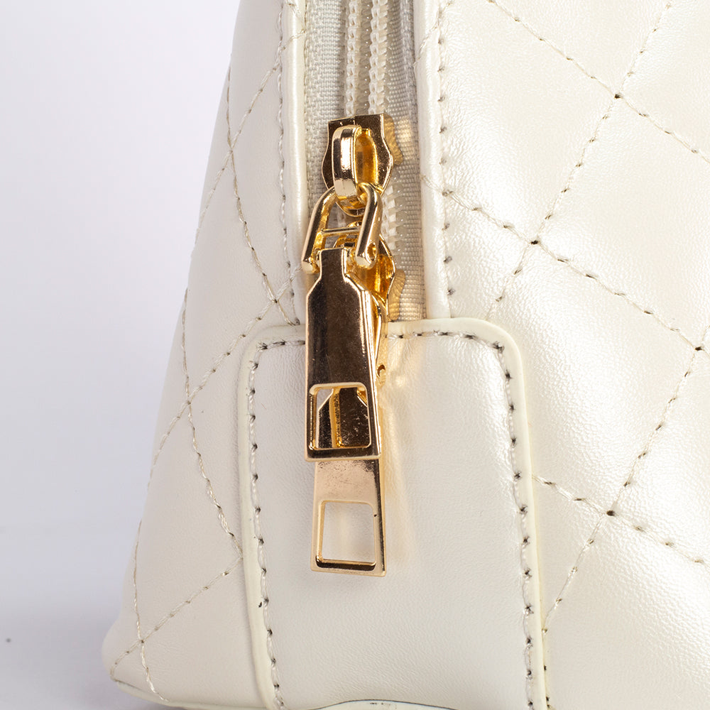 Emporia 2024 Sommerkollektion - "Leuchtende Glückseligkeit", 5-teiliges Taschenset; weiß