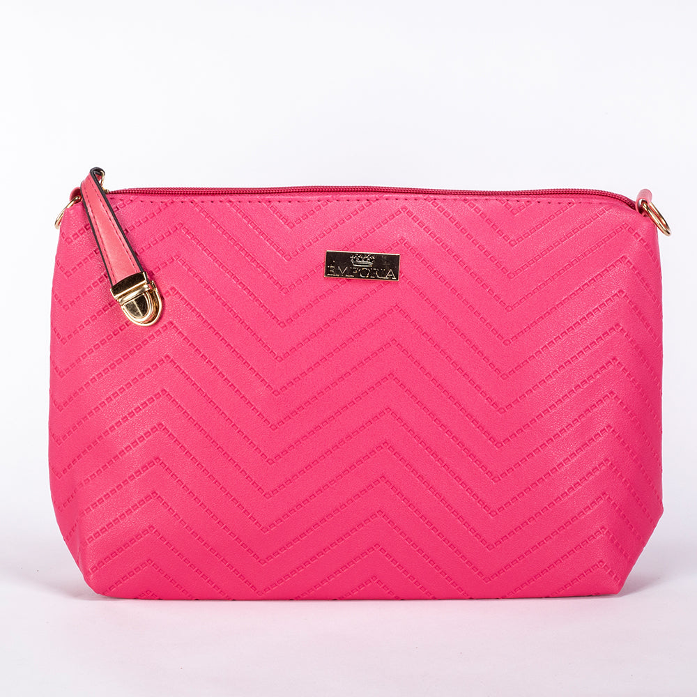 Emporia 2024 Sommerkollektion - "Tropisch", 6-teiliges Taschenset; pink 6 