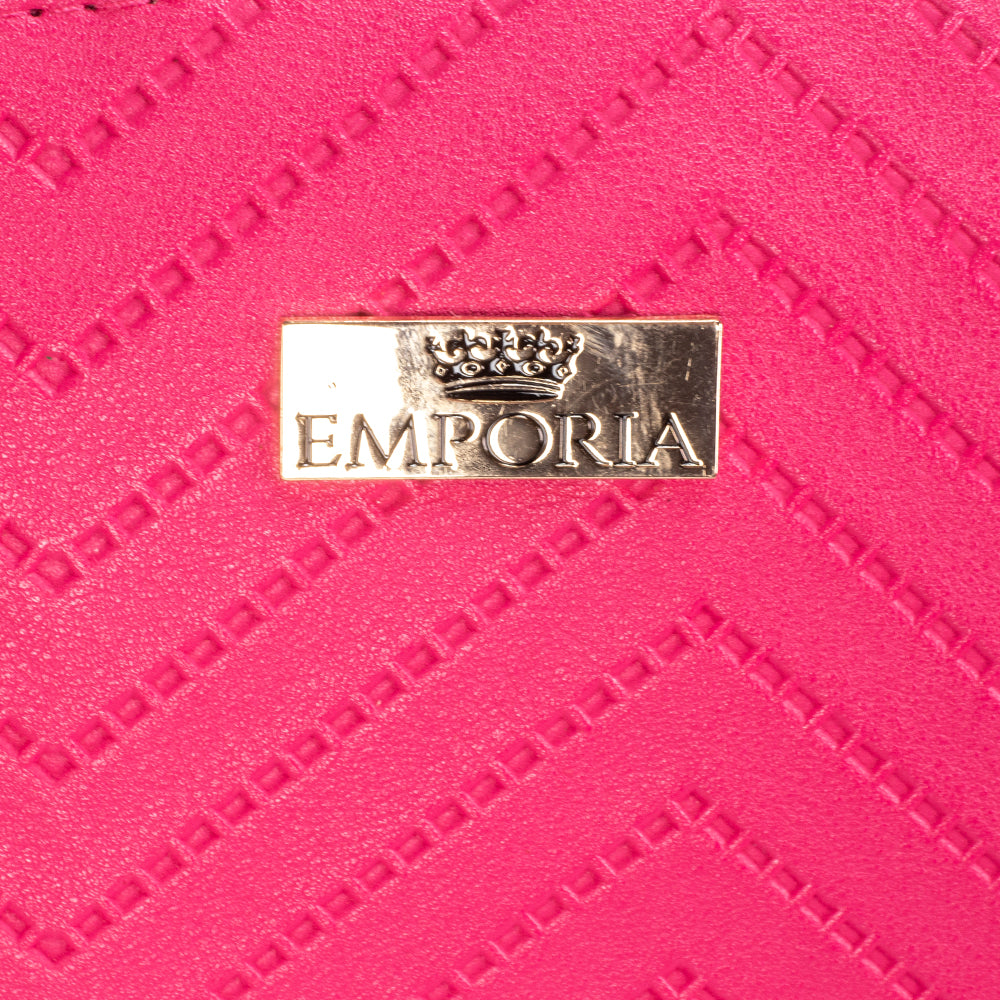 Emporia 2024 Sommerkollektion - "Tropisch", 6-teiliges Taschenset; pink