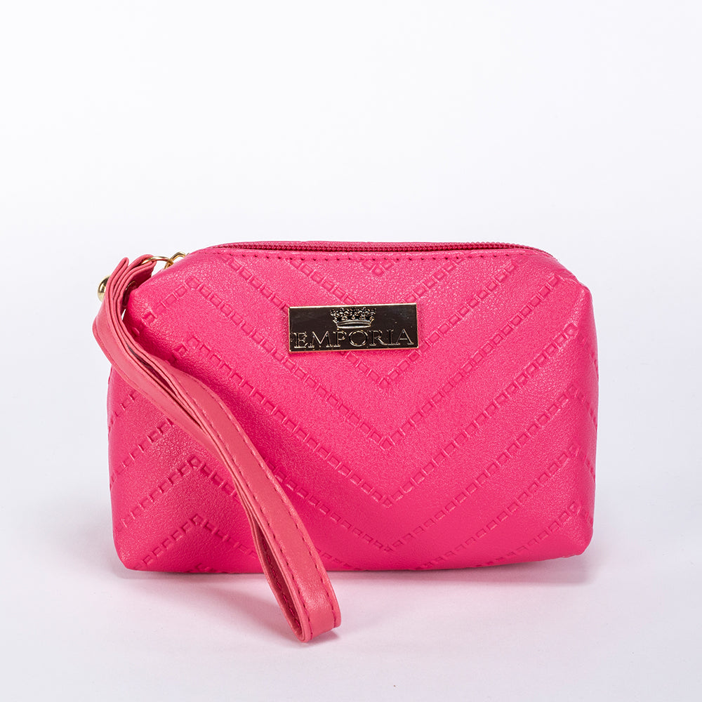 Emporia 2024 Sommerkollektion - "Tropisch", 6-teiliges Taschenset; pink