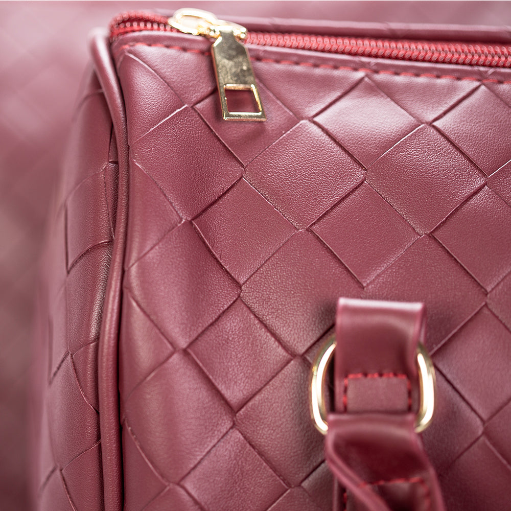 Emporia 2025 Frühjahrskollektion - „Rote Orchidee“, 6-teiliges Taschenset; rot