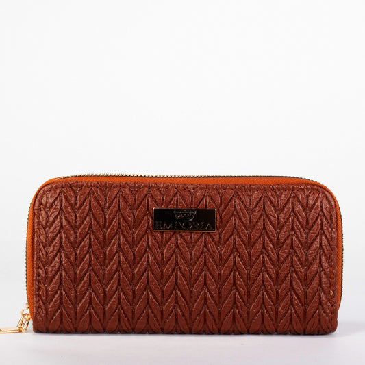 Emporia Frühjahrskollektion 2026 – „Choco Lux“, 6-teiliges Taschenset; PU-Leder, Braun