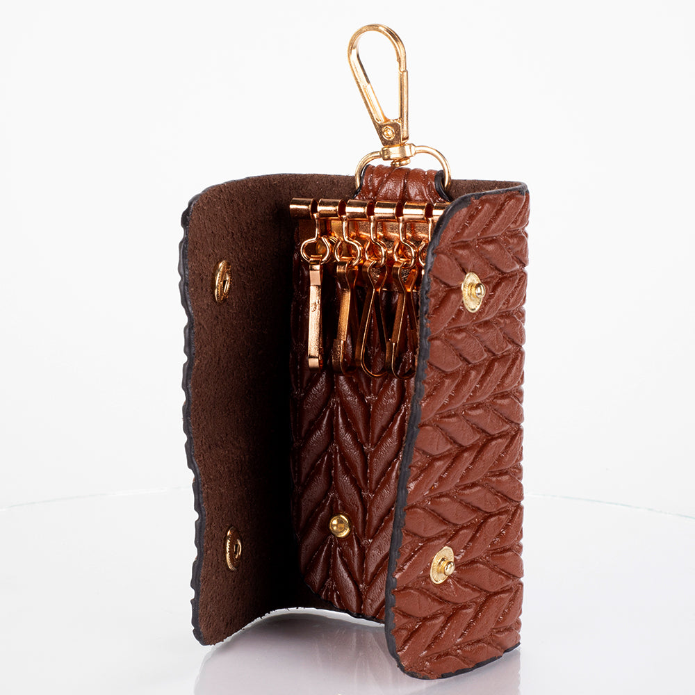 Emporia Frühjahrskollektion 2026 – „Choco Lux“, 6-teiliges Taschenset; PU-Leder, Braun 4 