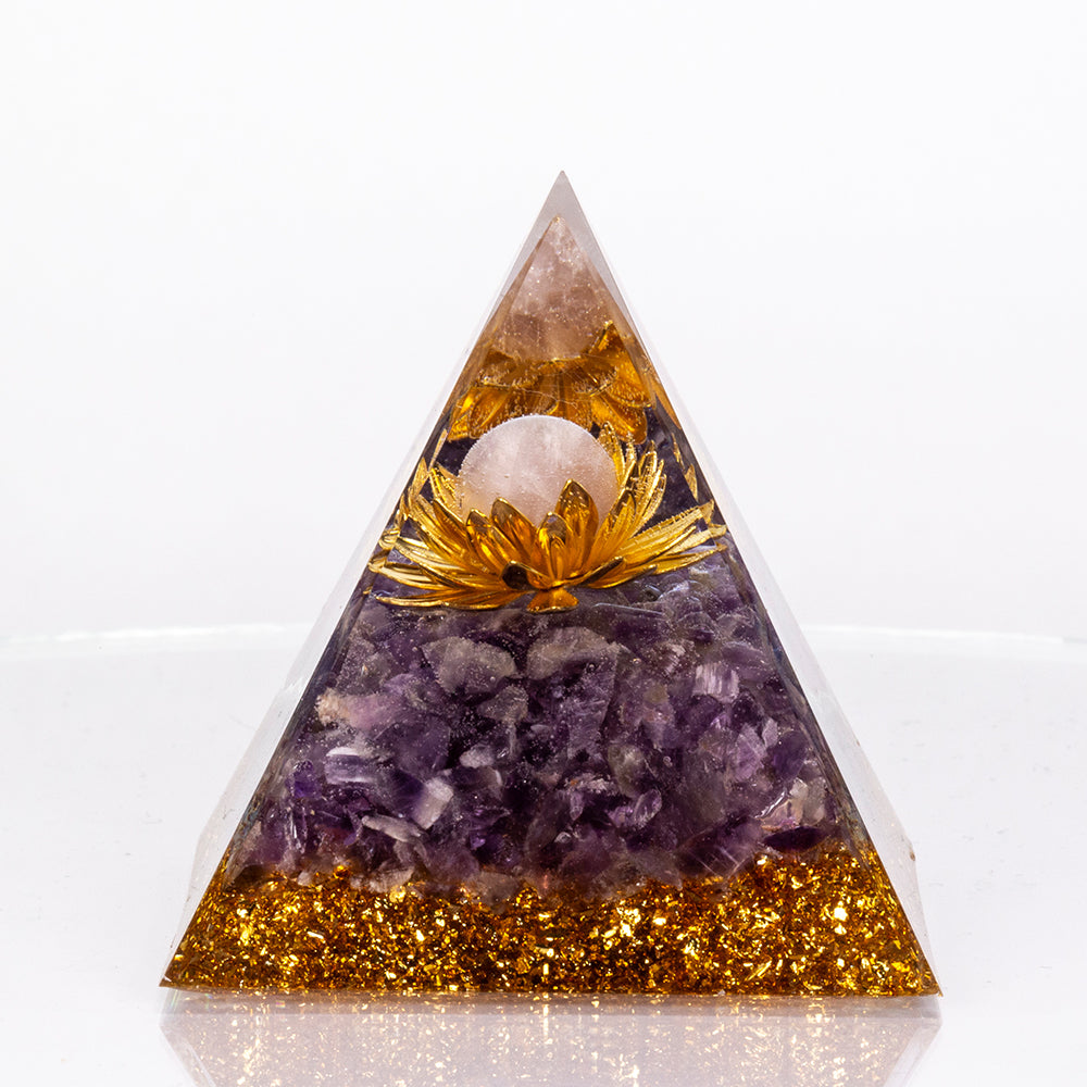 Pyramiden-Talisman "Goldenes Licht Verbindung" 2 