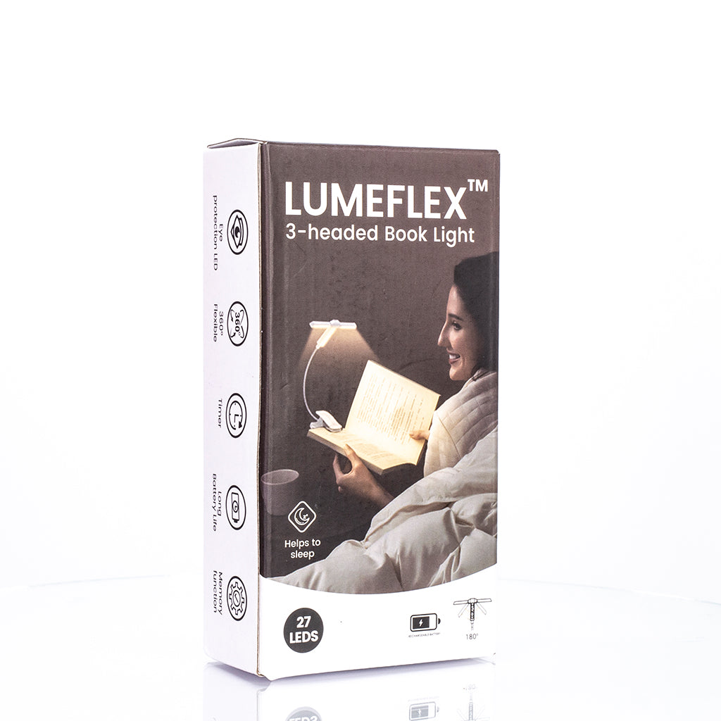 LumeFlex Leselampe mit 3 Köpfen