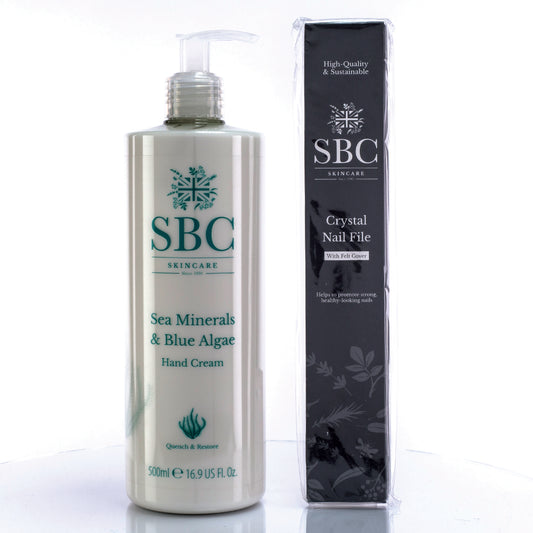 SBC 2-teiliges Handpflegeset mit Meeresmineralien