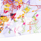 Schal "Edens Schatz", 85 x 180 cm, Flieder, 100% vegane Seide