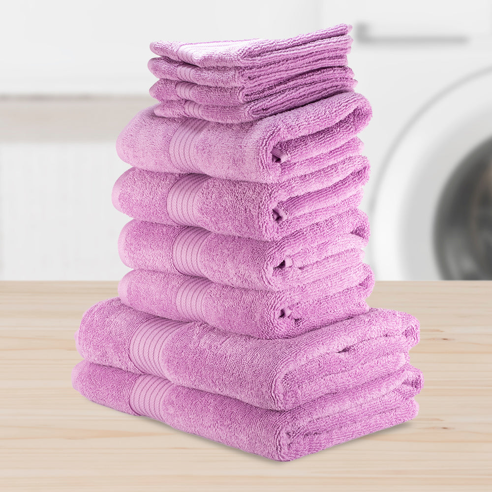 100% Cotton Extra Soft 5 + 5 pcs Towel set, OFF-WHITE 6 