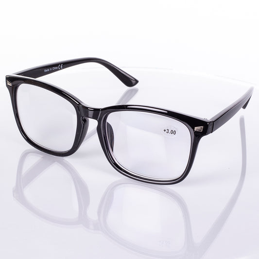 Emporia Multifocus multifokale Lesebrille – schwarz, 0,5–3,0 Dioptrien