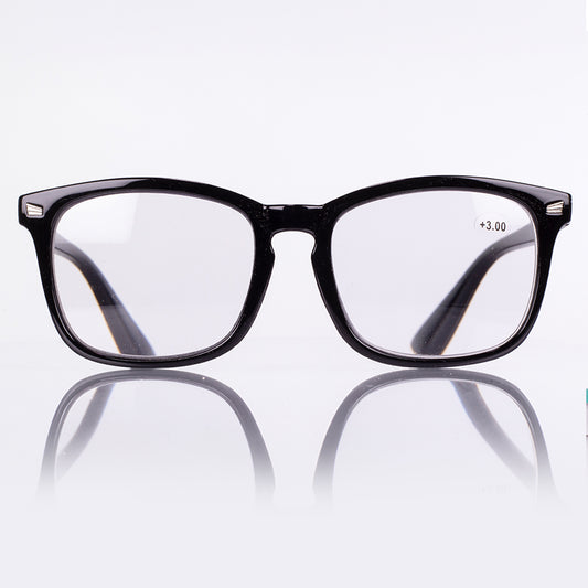 Emporia Multifocus multifokale Lesebrille – schwarz, 0,5–3,0 Dioptrien