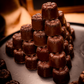 1 kg Mit Eierlikör gefüllte Zartbitterpralinen
