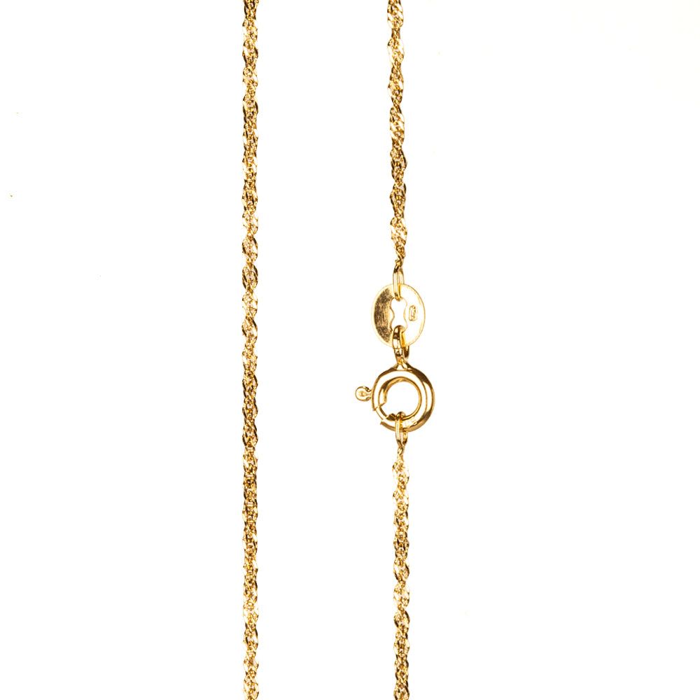 14 Kt Goldhalskette