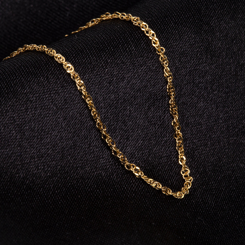 14 Kt Goldhalskette