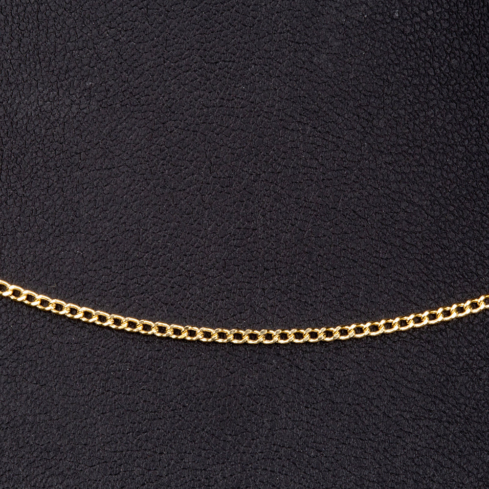 14 Kt Goldhalskette 5 