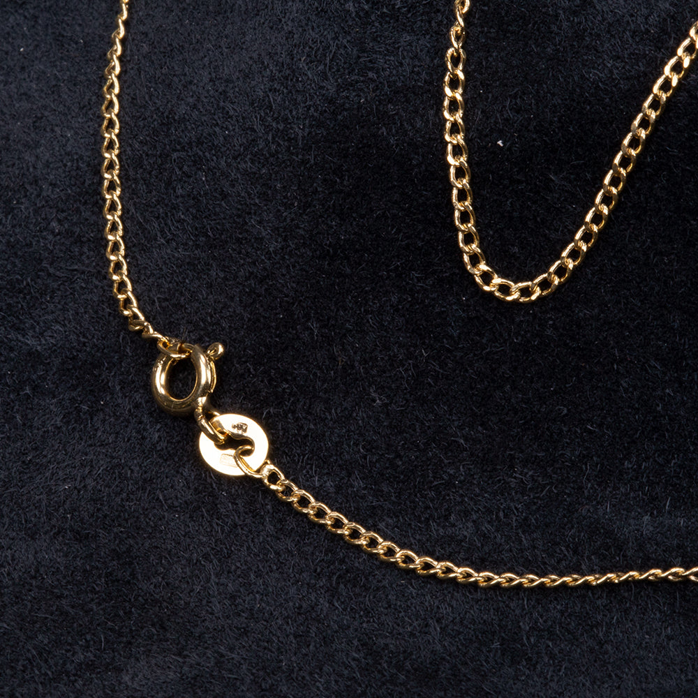 14 Kt Goldhalskette 8 