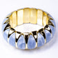 Künstlicher Perle Armband mit blauem Emporia®-Kristall