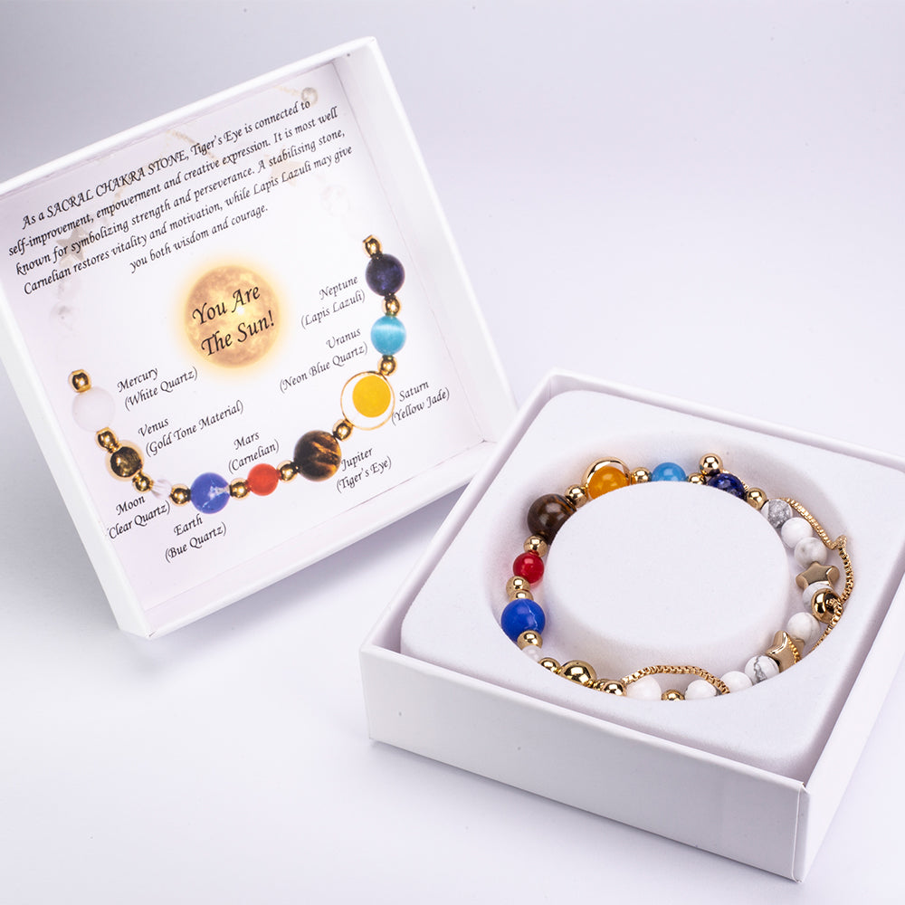 Armband aus goldplattiertesr Legierung mit Karneol und Tigerauge 1 