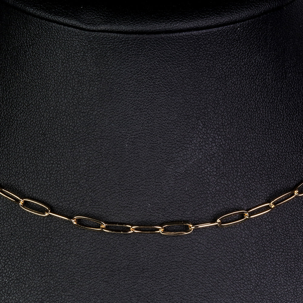 Schmuckgarnitur aus aus goldplattierter Legierung mit Glasperle 16 