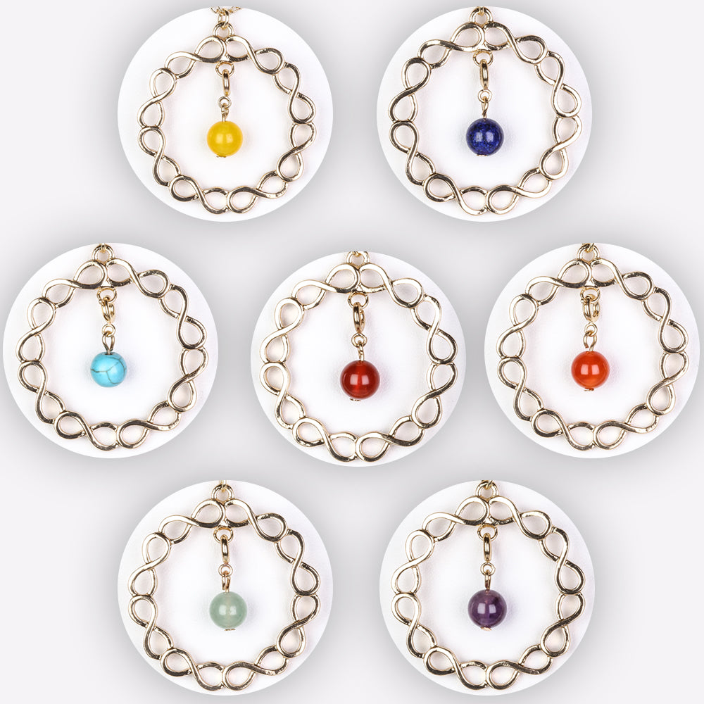 Schmuckgarnitur aus aus goldplattierter Legierung mit rotem Achat und Amethyst
