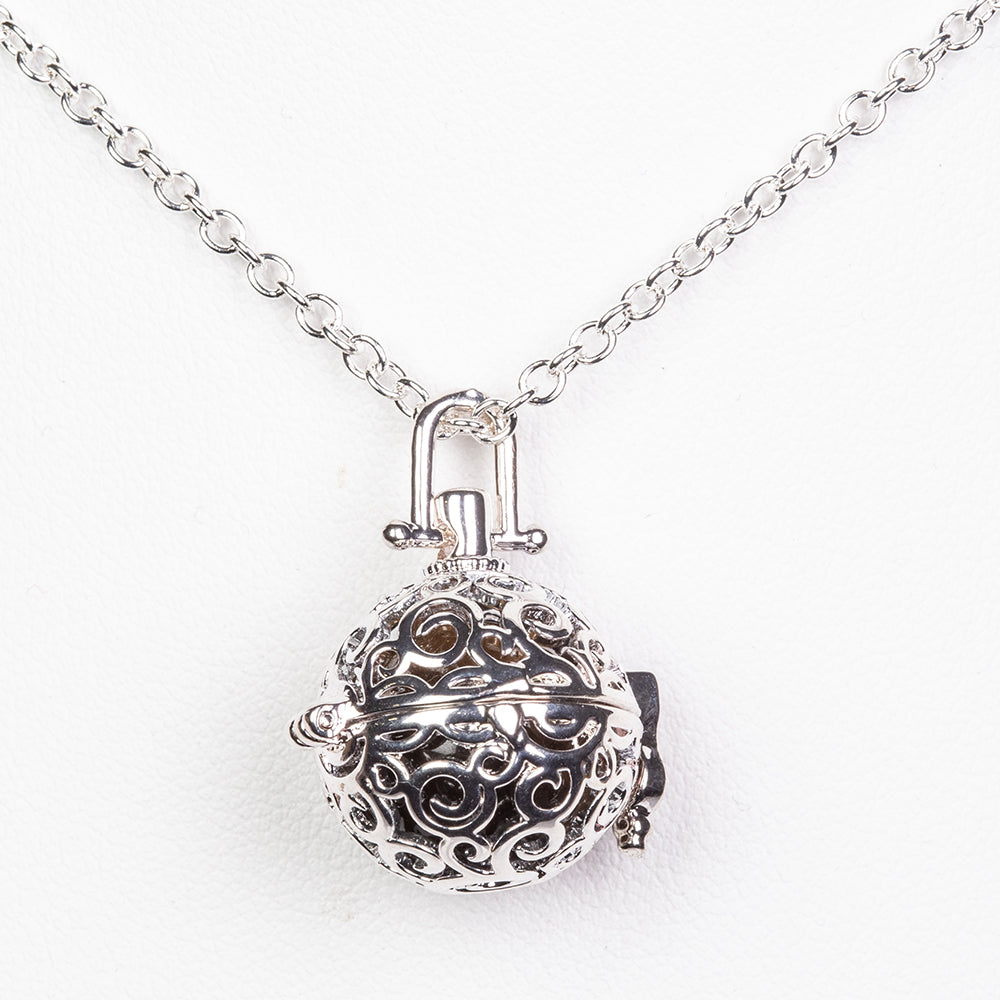 Halskette aus goldplattierter Legierung mit Amethyst und Lapislazuli 4 
