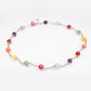 Schmuckgarnitur aus aus goldplattierter Legierung mit Amethyst und Jade