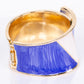Armband aus goldplattiertesr Legierung mit Emaille