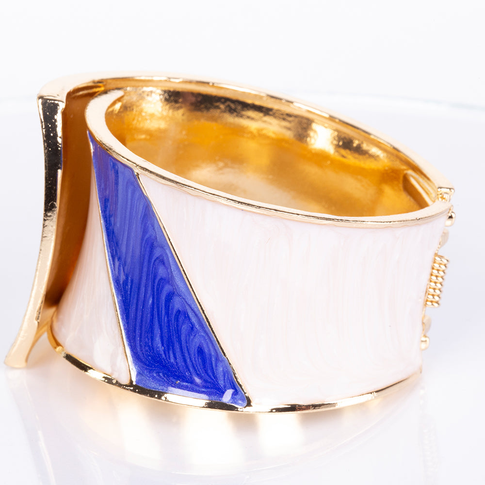 Armband aus goldplattiertesr Legierung mit Emaille 3 