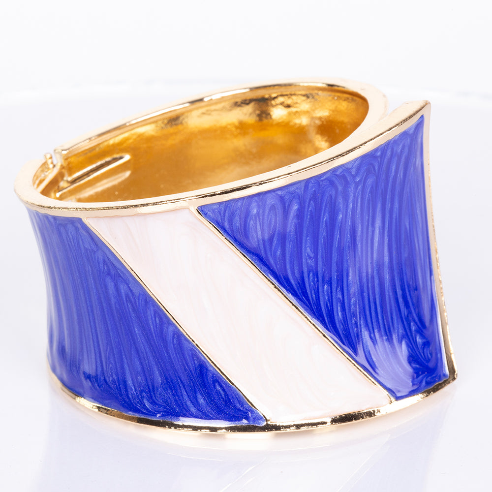 Armband aus goldplattiertesr Legierung mit Emaille 4 